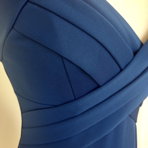 Royal Blue Mermaid Prom Evening Gown Dress - Picture 7 of 12